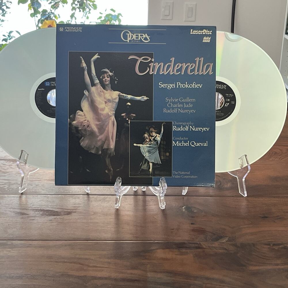 Cinderella Sergei Prokofiev Opera Ballet LaserDisc Pioneer PA-90-305
